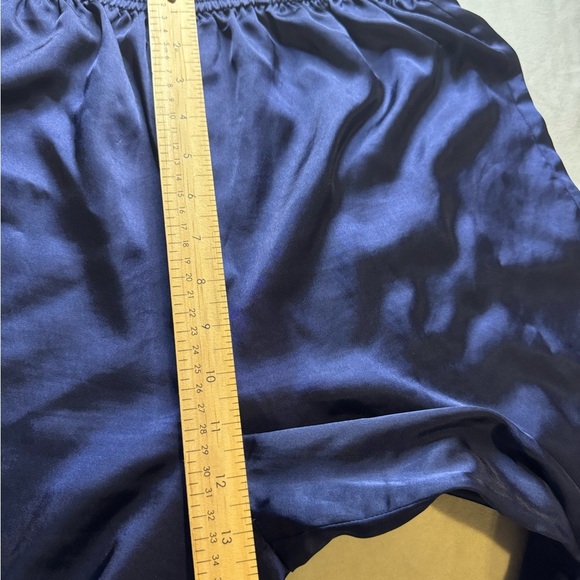 Elegant Blue Satin Pajama set - Picture 6 of 10